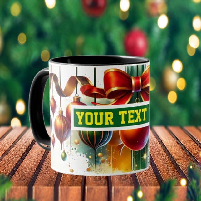 Taza Navidades Bulbs Ornaments Coffee Mug (Subido por el creador)