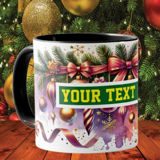 Taza Navidades Bulbs Ornaments Coffee Mug (Subido por el creador)
