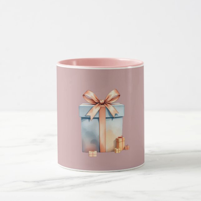 Taza Navidades Caja de Regalo Mug (Centro)