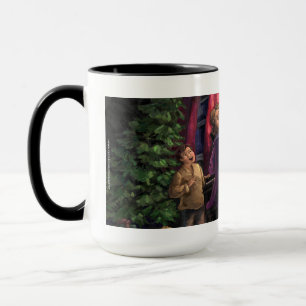 Taza Navidades cantando a lo largo