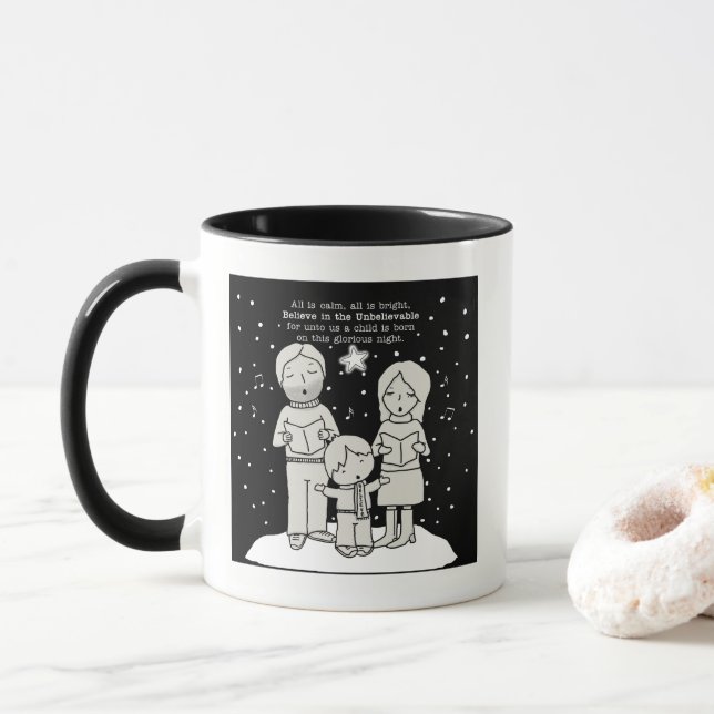 Taza Navidades Caroling (Con donut)