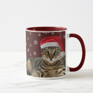 Taza Navidades Cat Mug