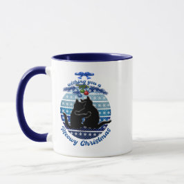 Taza Navidades Cat Mugs, Navidades Meowy