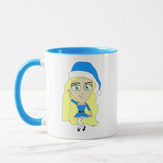Taza Navidades chibi (Izquierda)