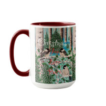 Navidades Chickadee Chatter Mug