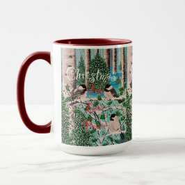 Taza Navidades Chickadee Chatter Mug