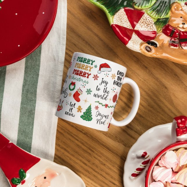 Taza Navidades Citas de Espíritu y Fiestas y gráfico al (Subido por el creador)