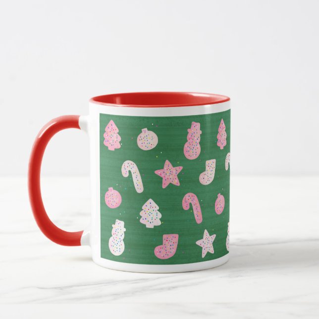 Taza Navidades cocina en verde (Izquierda)