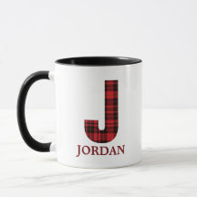 Navidades colocados en café personalizado Mug J