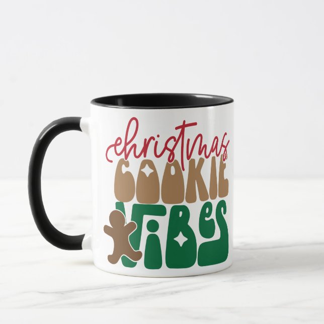 TAZA NAVIDADES COOKIE VIBES (Izquierda)