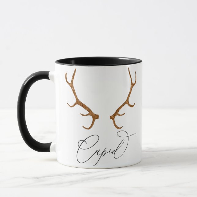 Taza Navidades Cupid Reindeer Antlers (Izquierda)