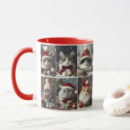 Taza Navidades Cutes Rústicos Caps Animales De Invierno