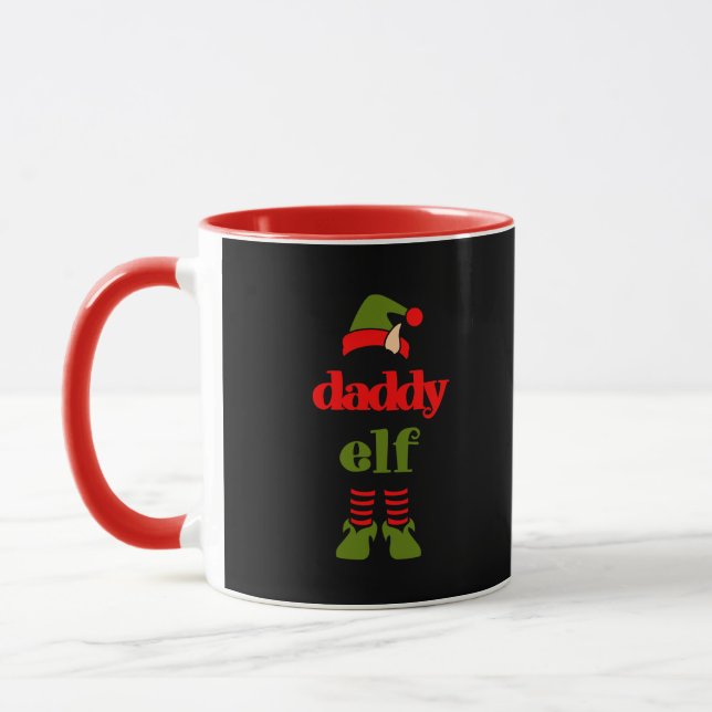 Taza Navidades DAD ELF COFFEE MUGS (Izquierda)