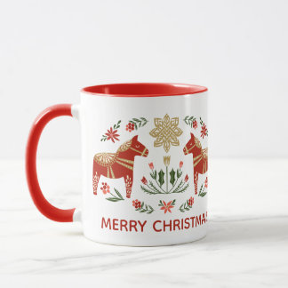 Taza Navidades dala caballo