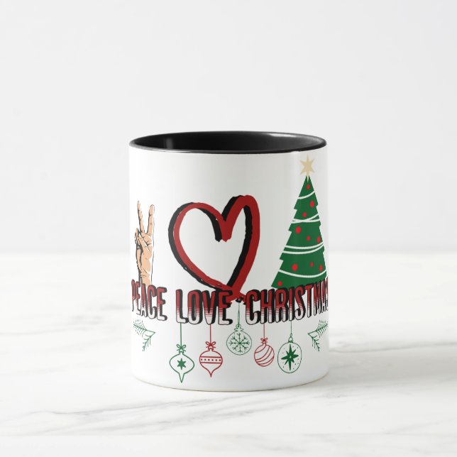 Taza Navidades de amor por la paz (Centro)