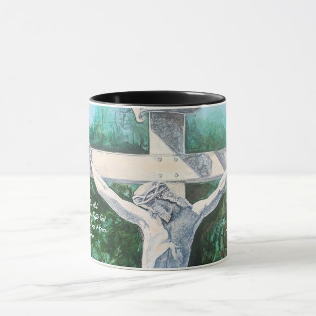 Taza Navidades de arte original - Isaiah 9:6 Mug (Centro)