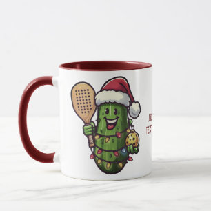 Taza Navidades de baloncesto Pickle Santa Sports