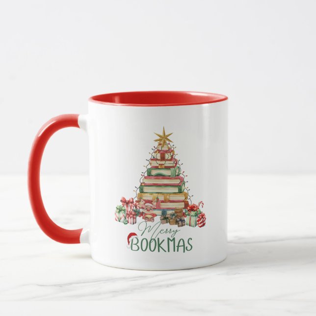 Taza Navidades de Bookmas de Book Lover Merry (Izquierda)