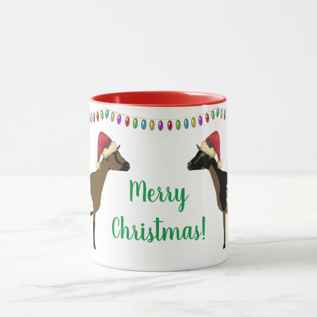Taza Navidades de cabra lechera de Nigeria (Centro)