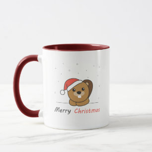 Taza Navidades de castores Nieve castor de animales de 