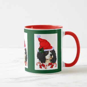 Taza Navidades de Cavalier King Charles Spaniel