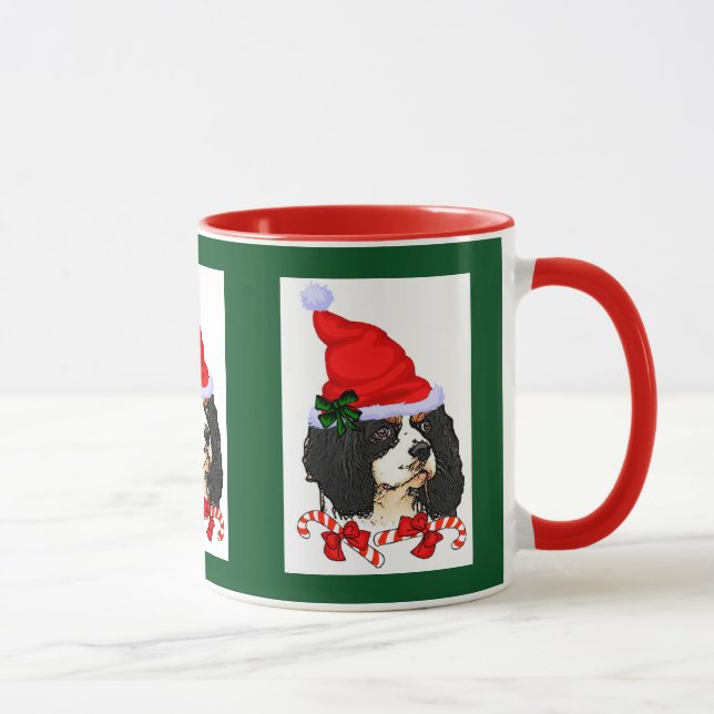 Taza Navidades de Cavalier King Charles Spaniel (Derecha)