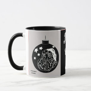 Taza Navidades de Chalkboard Santa