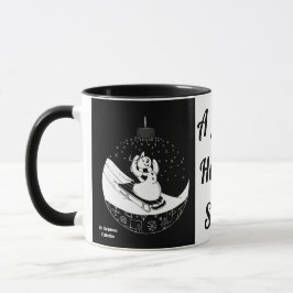 Taza Navidades de Chalkboard Snowman