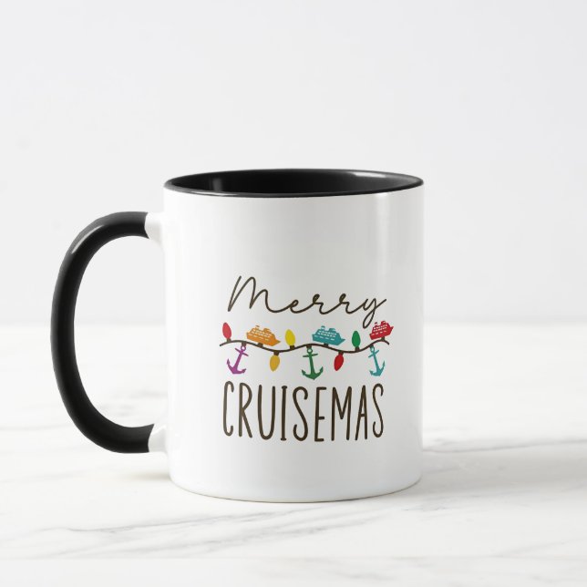 Taza Navidades de crucero con  de crucero de casamenter (Izquierda)