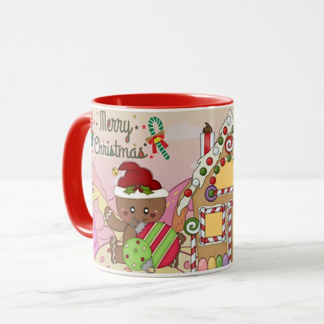 Taza Navidades de Cuta Gingerbread (Anverso izquierdo)
