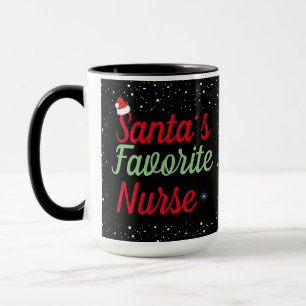 Taza Navidades de enfermería de la NICU favoritas de Sa
