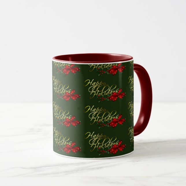 Taza Navidades de Felices Fiestas (Anverso derecho)
