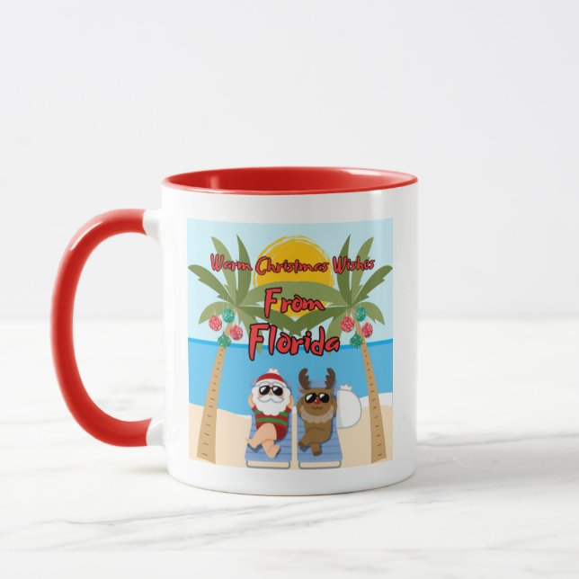 Taza Navidades de Florida Coffee Mug (Izquierda)