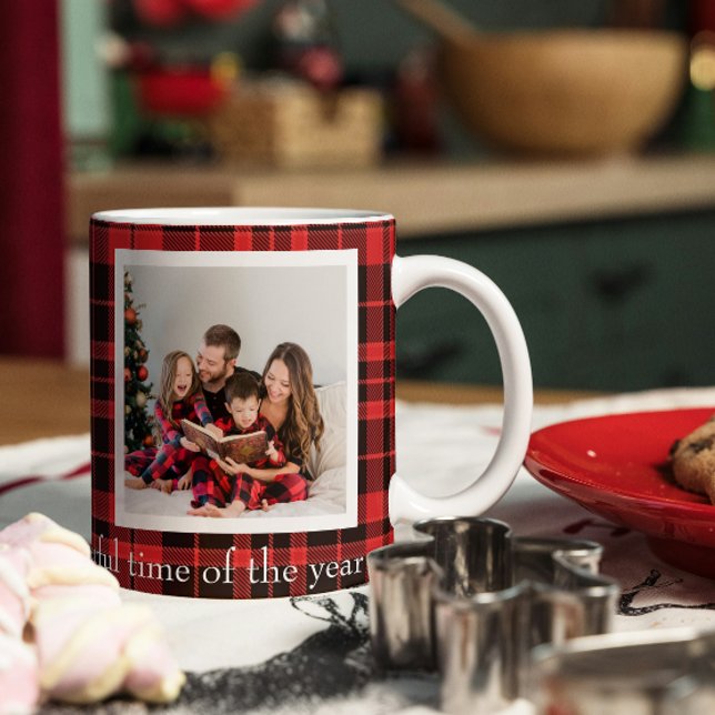 Taza Navidades de foto doble tocado en búfalo café tafe (Subido por el creador)