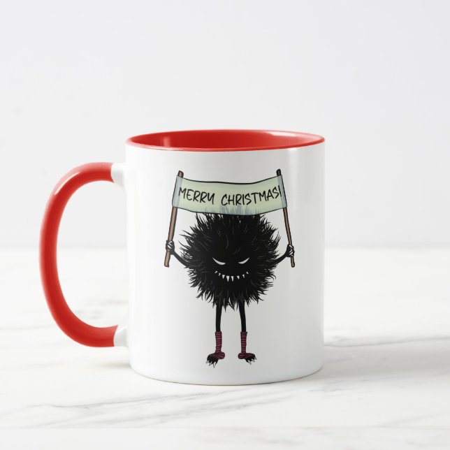 Taza Navidades de gótico Caracter Mal Bug (Izquierda)