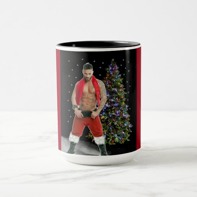 Taza Navidades de Hunk Buff Santa (Centro)