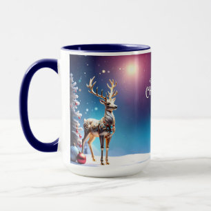 Taza Navidades de joyas de renos Holiday Mug
