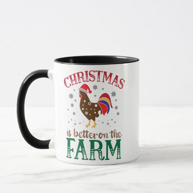 TAZA NAVIDADES DE LA GRANJA (Izquierda)
