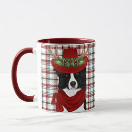 Taza Navidades de la plantación occidental en la fronte