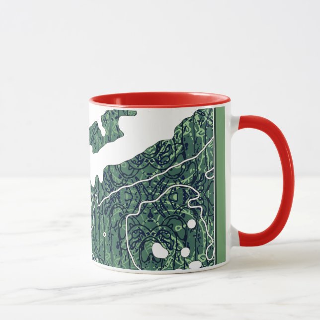 Taza Navidades de Laden Bough (Derecha)