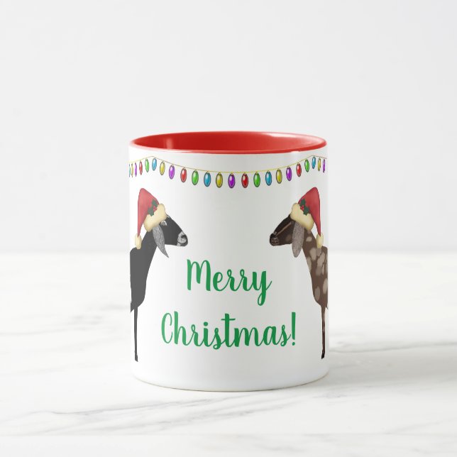 Taza Navidades de lecheras de Nubia (Centro)