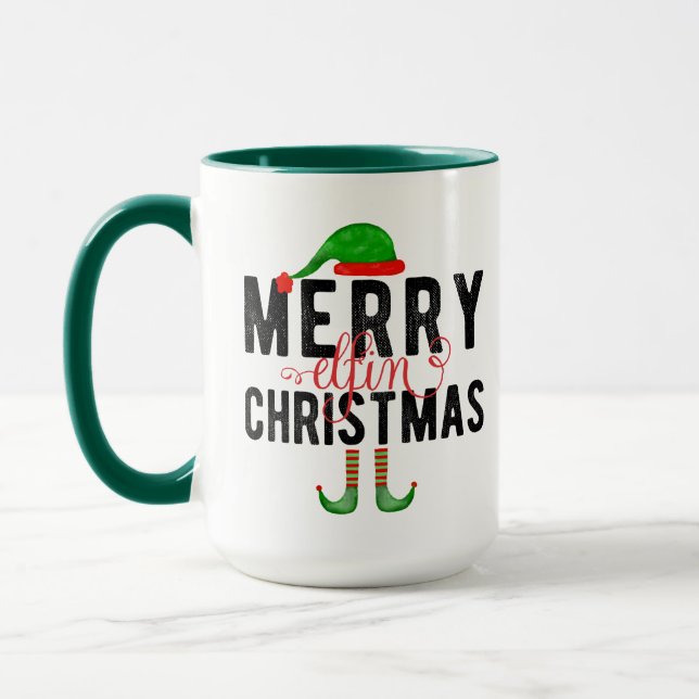 Taza Navidades de Merry Elfin (Izquierda)