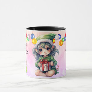 Taza Navidades de nombres personalizados