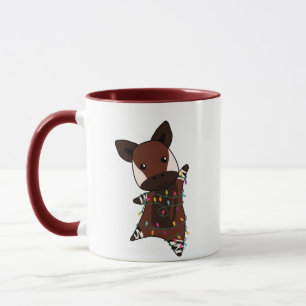 Taza Navidades de Okapi Nieve Animales De Invierno Okap