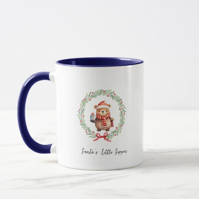 Taza Navidades de oso dulce Mug (Izquierda)