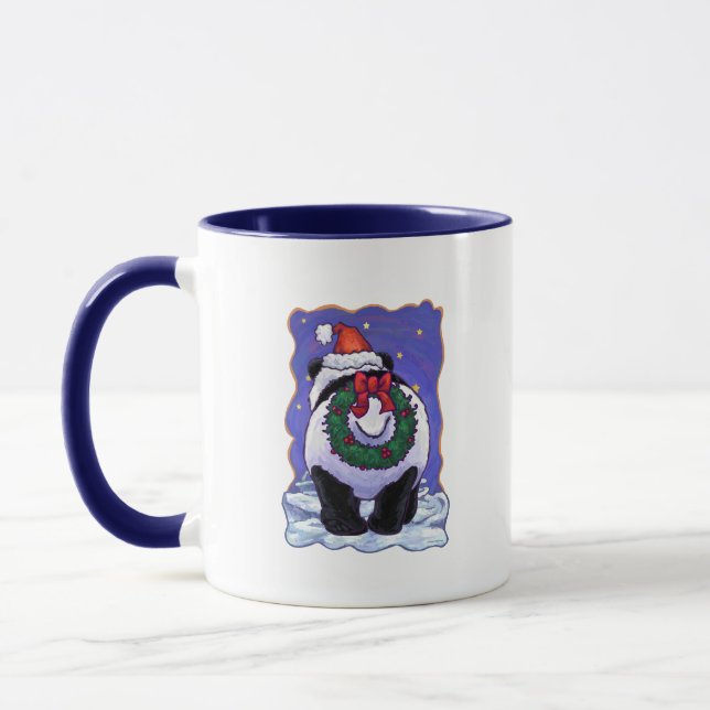 Taza Navidades de oso panda (Izquierda)