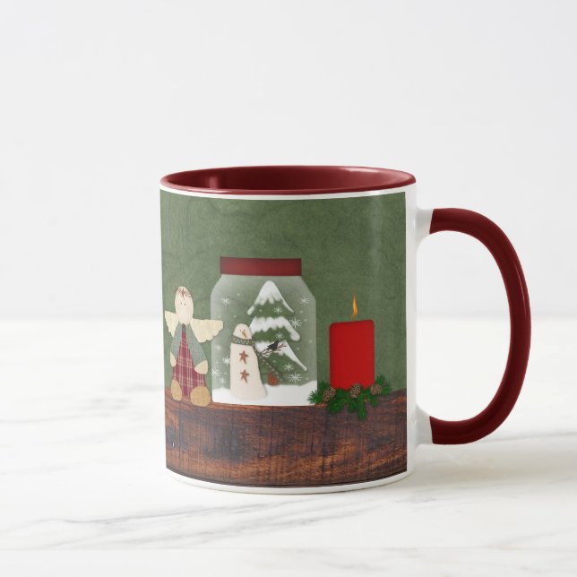 Taza Navidades de país Mug (Derecha)