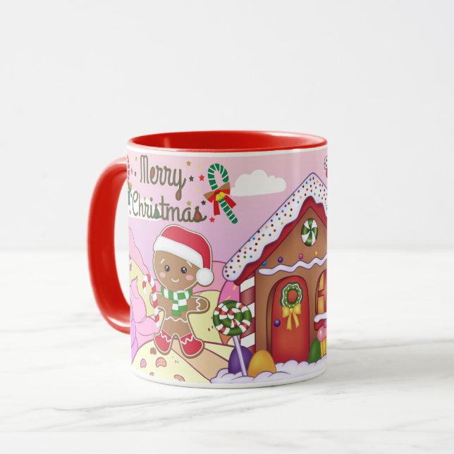 Taza Navidades de pan de jengibre (Anverso izquierdo)