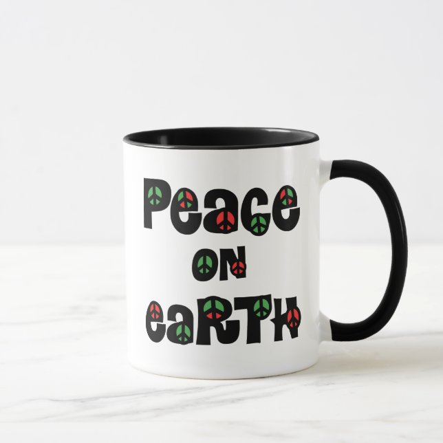 Taza Navidades de Paz en la Tierra (Derecha)