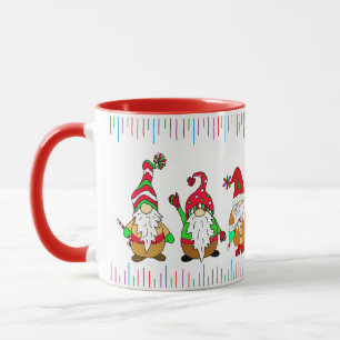 Taza Navidades de Personalizado lindo Gnomes